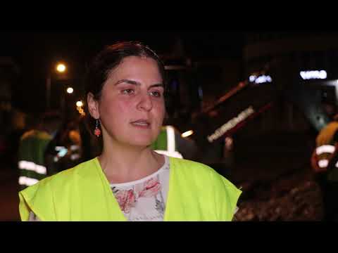 ავარიული დაზიანების სალიკვიდაციო სამუშაოები - ბათუმის მერია
