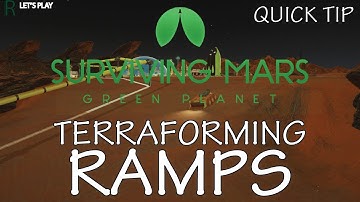 Quick Tip Surviving Mars Green Planet | Terraforming Ramps!