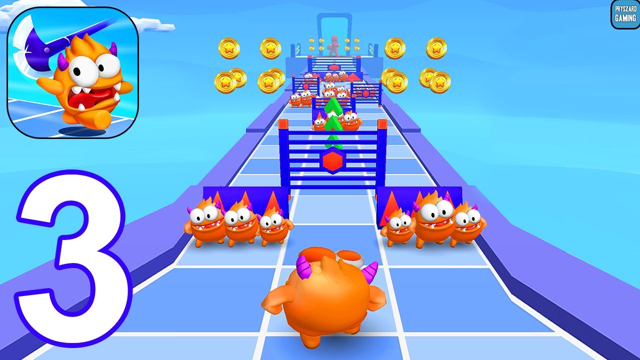 Giant Blob: Join Clash & Giant Rush 😊 Gameplay Walkthrough Part 3 All Levels 15-21 (Android, iOS)