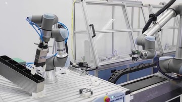 Universal Robots Mini-Factory Application Showroom_Set 3_Indonesian Subs