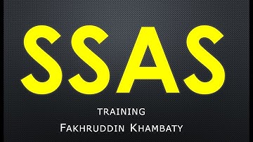 SSAS Class 2 - First Cube & Much More