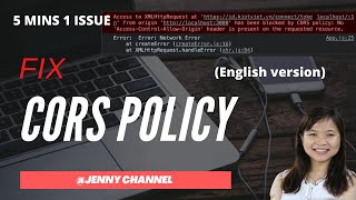 Fix CORS Policy issue when calling api to another domain service. reactjs (English version)