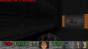 [Doom 2] Scythe X map04 "Air cleansing" UV speed 1:03