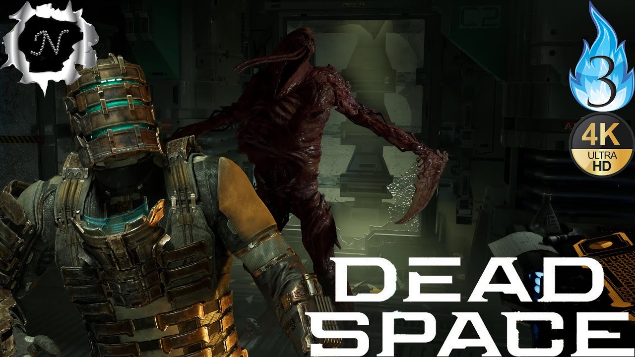 Dead Space Remake с рус. субтитрами Прохождение #3 - Доктор Мерсен и ...