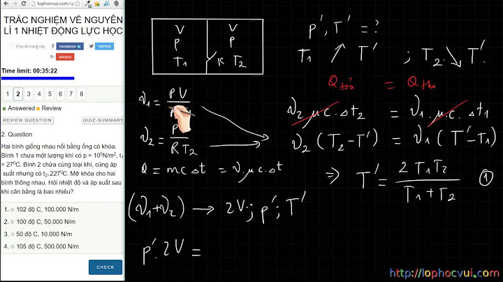 Bài toán nâng cao vể khí lí tưởng năm 2024