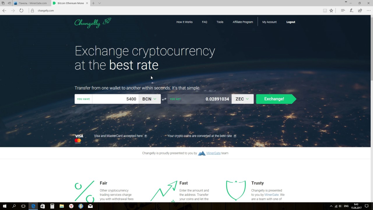 Майнинг. Обзор сервиса Minergate.