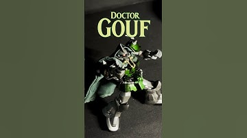 Dr.Gouf. HG gouf custom build x Doctor Doom #gunplacommunity #gundam #gunpla #custombuild #marvel