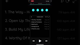 Tempo By Frozenape - How To Reorderchange Setlists