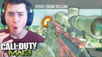 IK HEB EEN GEKKE VLIEGTUIGSCHOT GEDAAN! (MW3 Out The Map Trickshotting!)