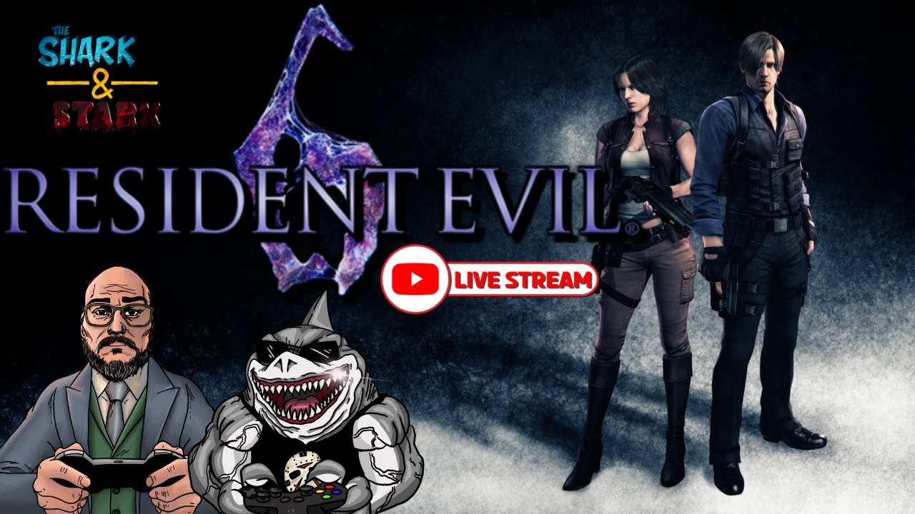 🎮 The Shark & Stark Play Resident Evil 6 – Live Co‑Op Mayhem! 🎮 The Shark & Stark Play Resident Evil 6 – Live Co‑Op Mayhem!