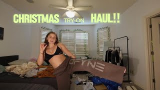 Christmas Try On Haul 2025 - Gym Clothes , Sets, Outfits, Pjs, Skims, Dfyne, Etc