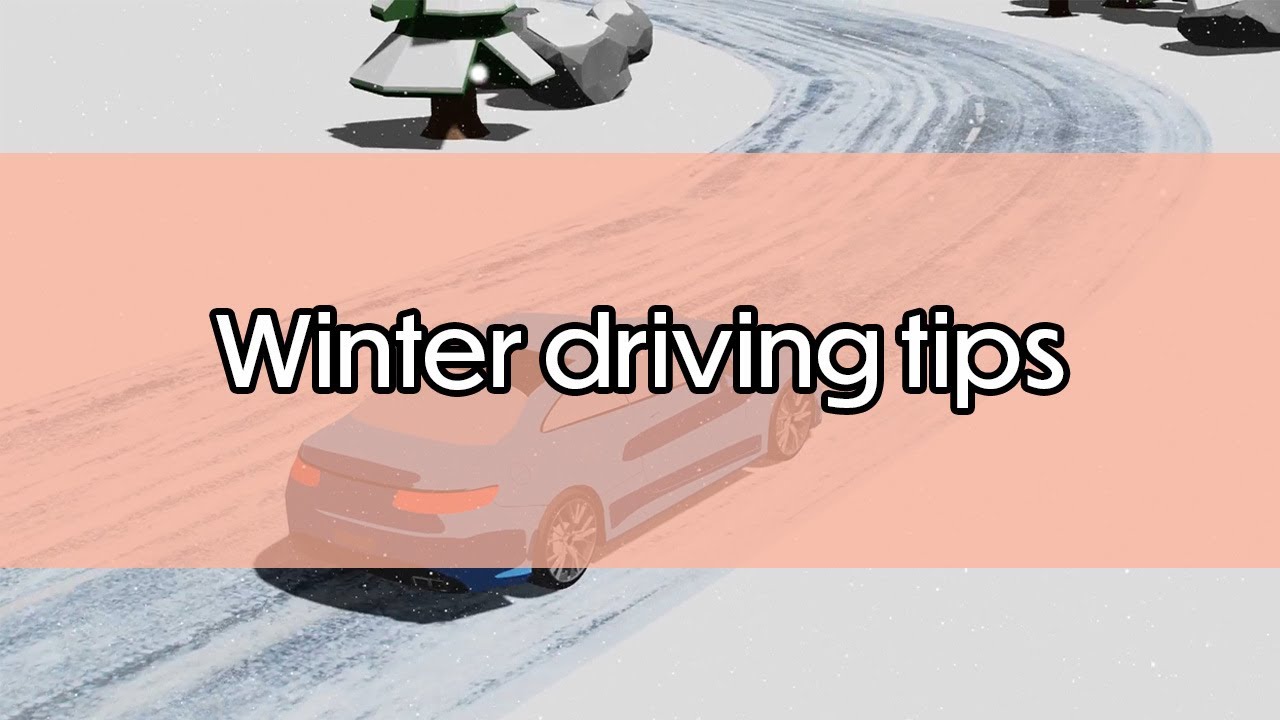 Winter driving tips - YouTube