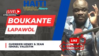 Live:Boukante Lapawòl Live 31 Mai 2024 sou Radio Mega avec Guerrier Henry,Jean Ismael Valestin