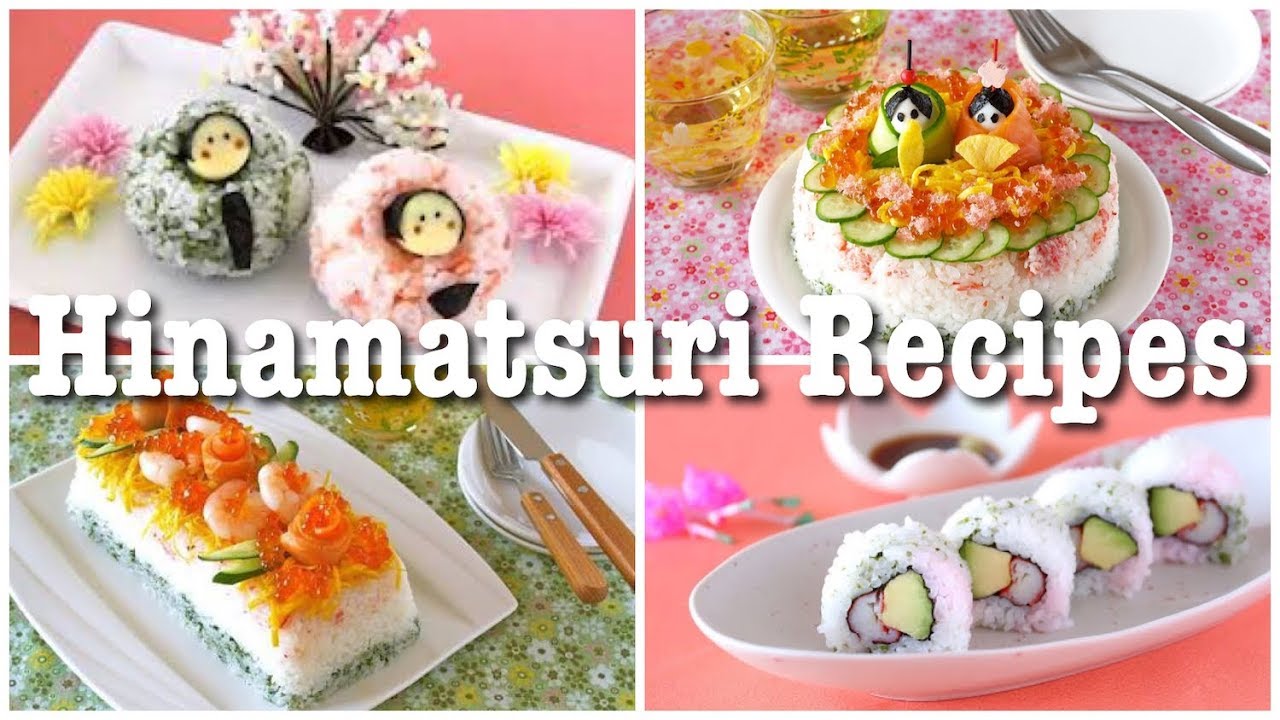 Top 10 Hinamatsuri Recipes (3/3 Japanese Doll Festival) | OCHIKERON | Create Eat Happy :)