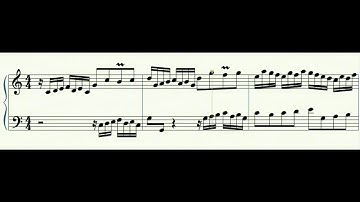 J. S. Bach: Two-Part Invention No. 1 in C major, BWV 772