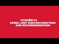 C3: Speed Limit Sign Recognition and Recommendation