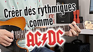 Créer des rythmiques de Hard Rock dans le style de ACDC