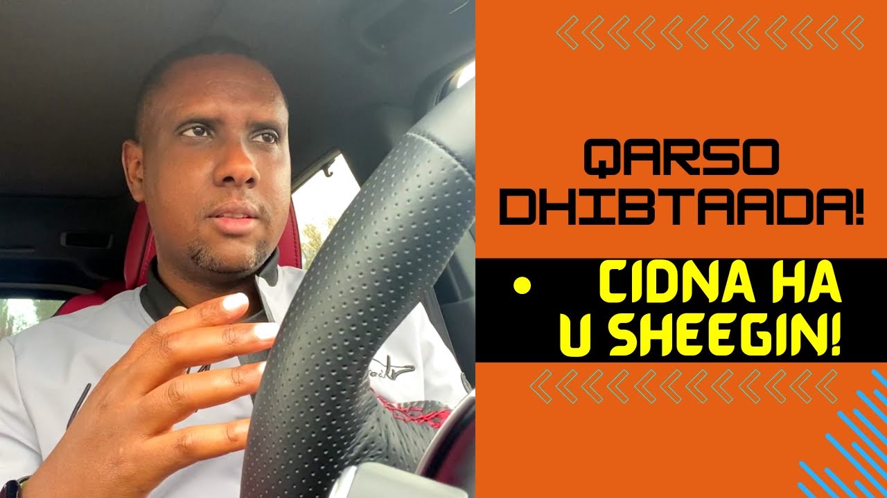 DHIBTAADA QARSO..HADII KALE AYADA AYAA KU QARSAN DOONTA! @AyubYusufSakiin