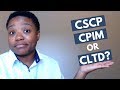 Is apics cscp cpim or cltd certification right for me