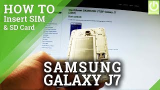 Cara Memasang SIM dan Micro SD di SAMSUNG Galaxy J7 (2016)