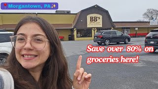 Shop with me at Pennsylvania's cheapest grocery store! | BB's Grocery Outlet discount grocery