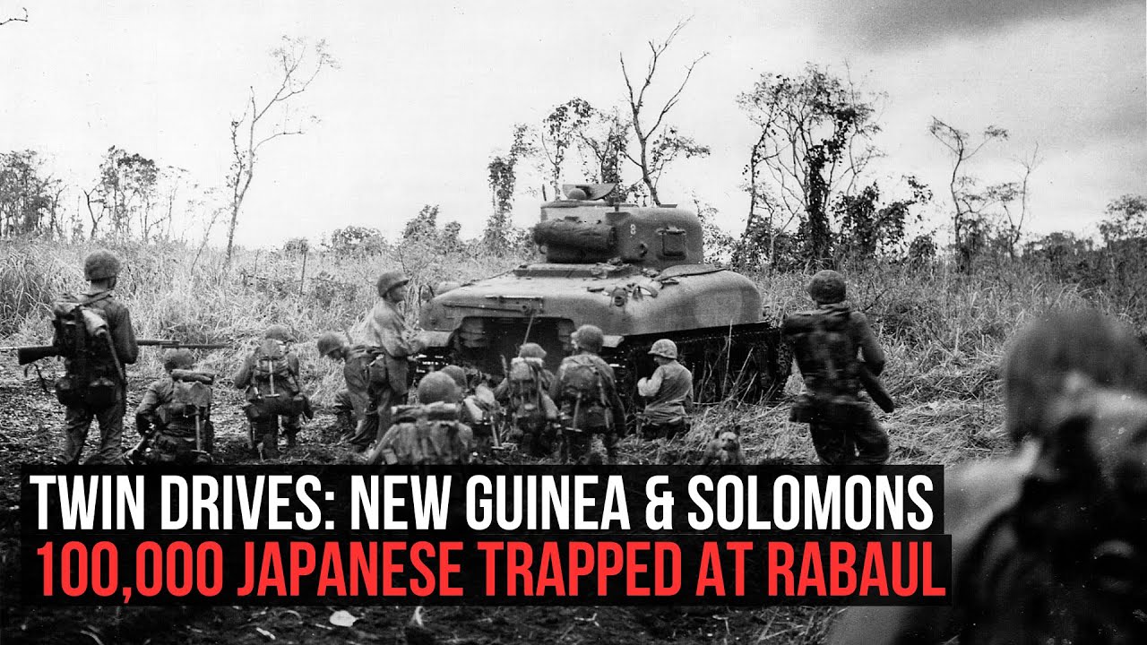Operation Cartwheel — USA, Australia & New Zealand vs Japan | Rabaul Neutralized Without an Invasion