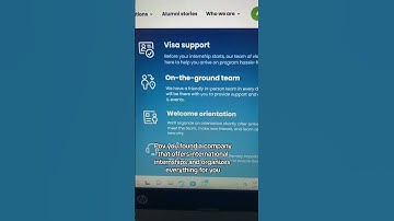 pov: you found a company that offers international internships and organizes everything for you