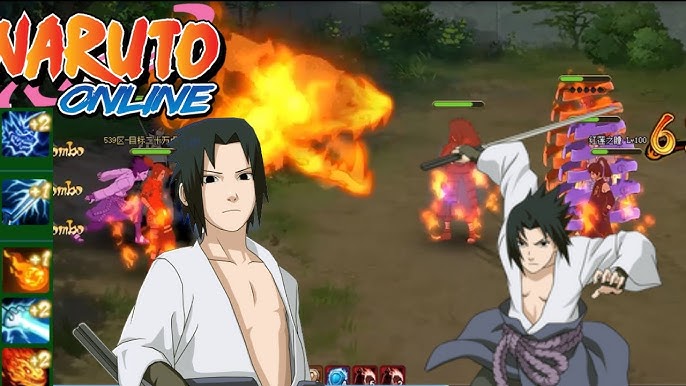 Naruto Online — Apresentação de Sasuke do Time Sete – Jogo Naruto