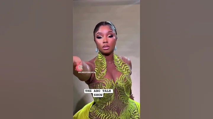 Bam Bam aka "Achalugo's" outfit for the AMVCA 2025. #bambam  #amvca2025