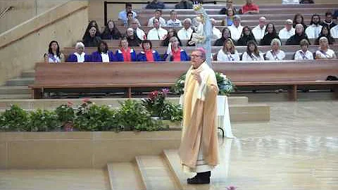 Mary is a WARRIOR QUEEN battling the DRAGON, by Bishop Robert Barron