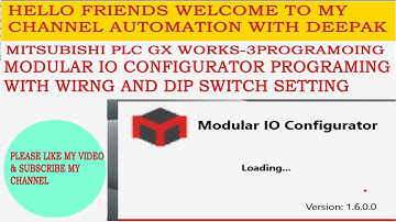 HEADER MODULE (M-CCB-H) IO CONFIGURATOR CONFIGURATION WITH WIRING,DIP SWITCH SETTING