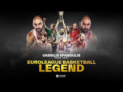 Spanoulis to be honored as newest Euroleague Basketball Legend!