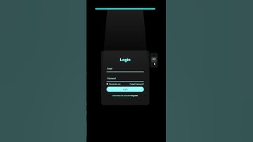 Login Form | #shortsfeed #shorts #shortvideo #ytshorts #webdevelopment #cssanimation #htmlcsslogin