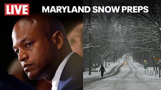 LIVE: Maryland Governor Wes Moore shares state snow preparations ahead of winter storm | FOX 5 DC