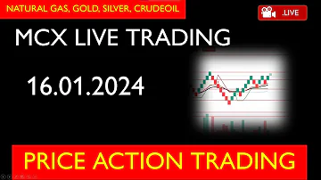 MCX Live trading 16.01.2024 | Natural Gas Live Trading | Gold | Silver | Crude Oil Analysis