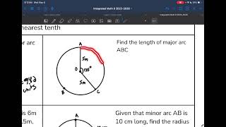 Unit 9 Page 7 Notes Packet Videos - Integrated Math 9
