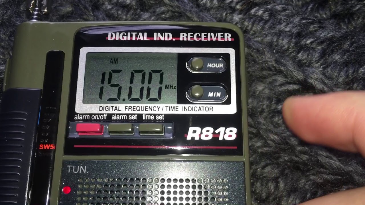 Shortwave Radio WWV Time Signal on 15000 kHz. YouTube