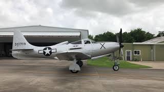 Bell P-63F Kingcobra Starting