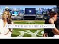 MY FIRST VLOG 🎉COME WITH ME BEHIND THE SCENES TO YANKEES STADIUM 