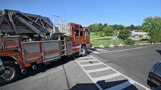 Squad 50 *Ride Along* Reported Building Fire