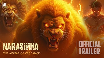 Narasimha - The Avatar Of Vegeance | Vishnu Avatar | Narasimha Teaser | Epic Hindi Ai Trailer