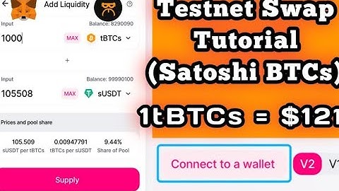 How to Connect Satoshi Chain Testnet🤑to MetaMask & Get FREE tBTCs😎