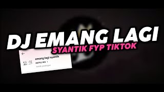 DJ EMANG LAGI SYANTIK MENGKANE FYP TIKTOK