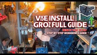 Installing a Carpenter’s Vise on a Workbench | Groz Front Vise Full Setup & Guide
