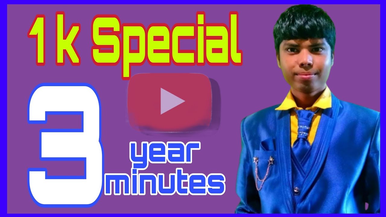1k-subscriber-journey-3-years-in-3-minutes-1ksubscribers-thank-you-all