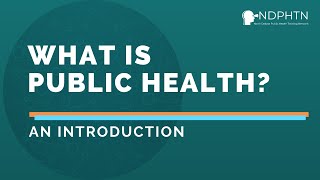 L002 What Is Public Health? Training
