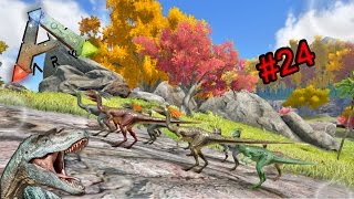 [EP.24] ARK survival evolved - แก๊งแว้นสั่งลุย ฝูงCompsognathus zbing z.