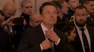 Elon Musk attends Notre Dame reopening ceremony (Dec. 7, 2024)