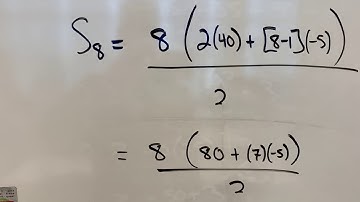 Beaudin Math 20-1 Lesson 1.2 Arithmetic Series B