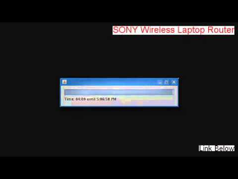 SONY Wireless Laptop Router Free Download Download Trial